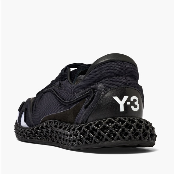 Y3 Runner 4-D Sneakers Size US 6.5 Unisex - Picture 9 of 14